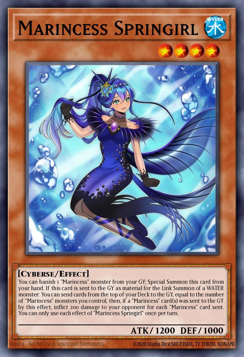 Marincess Springirl, Legendary Duelists: Duels From the Deep LED9-EN031