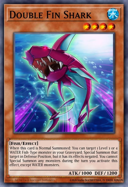 Double Fin Shark, Legendary Duelists: Duels From the Deep LED9-EN049