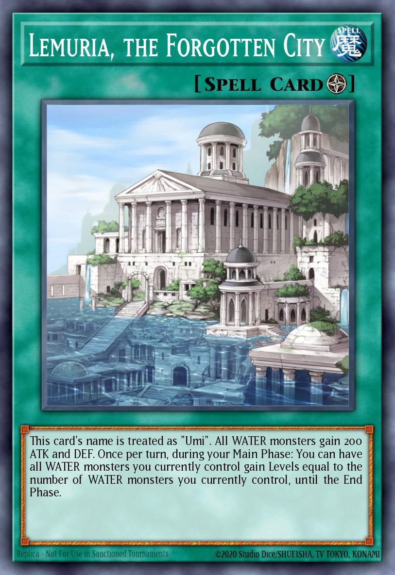 Lemuria, the Forgotten City, Legendary Duelists: Duels From the Deep LED9-EN055