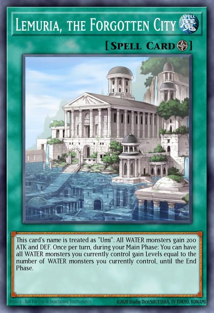 Lemuria, the Forgotten City, Legendary Duelists: Duels From the Deep LED9-EN055