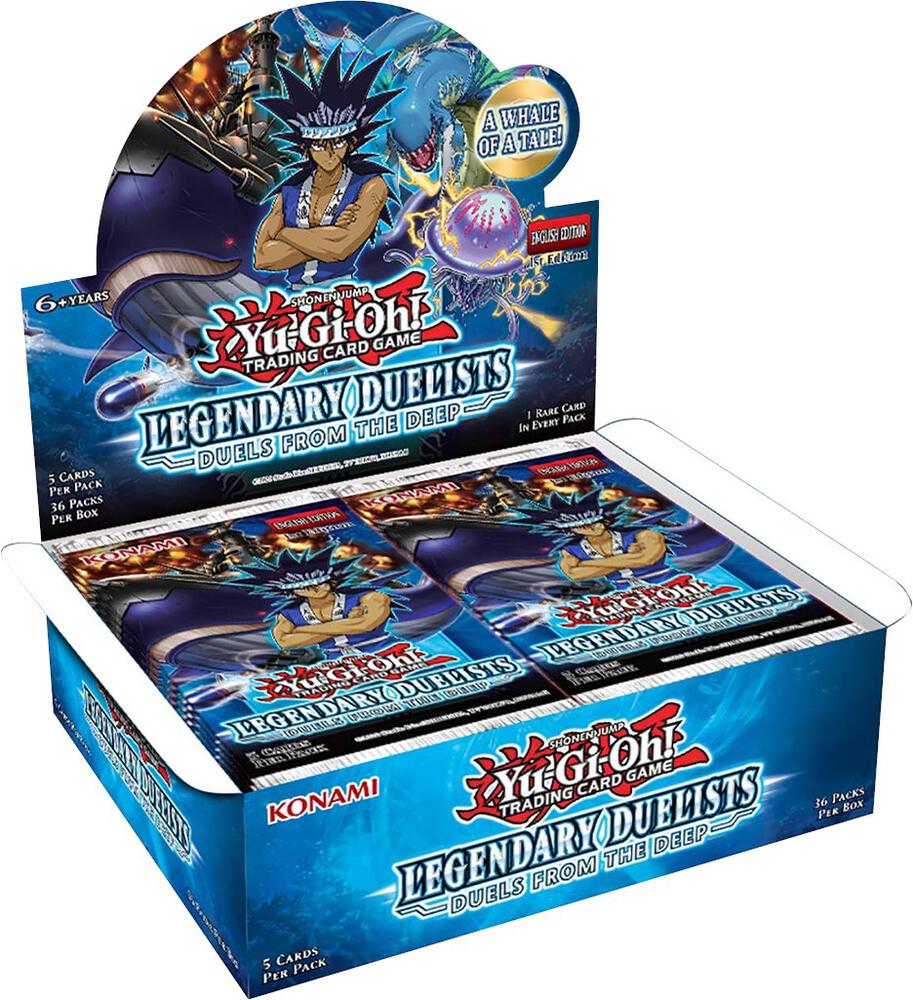 Legendary Duelists: Duels From the Deep Booster Box [1st Edition], Legendary Duelists: Duels From the Deep P260859