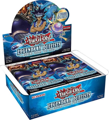 Legendary Duelists: Duels From the Deep Booster Box [1st Edition], Legendary Duelists: Duels From the Deep P260859