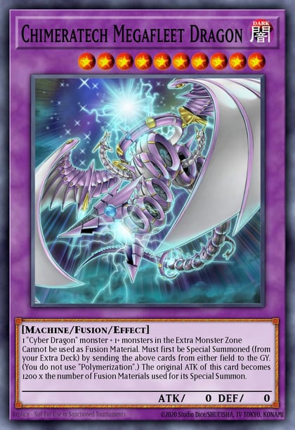 Chimeratech Megafleet Dragon, Legendary Dragon Decks LEDD-ENB00