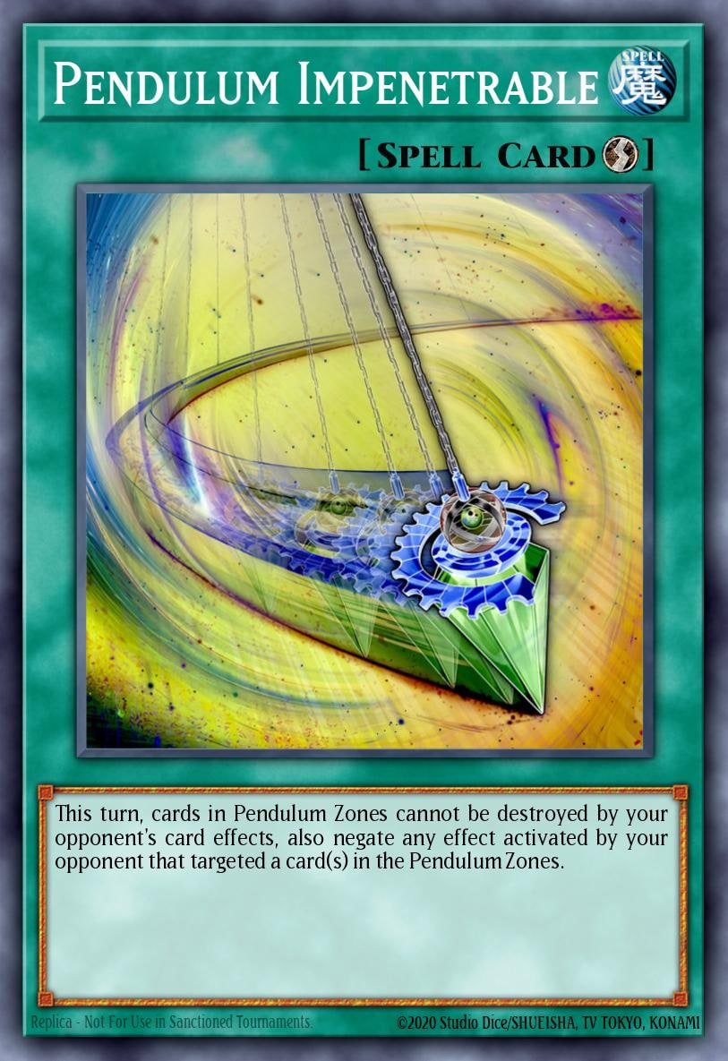 Pendulum Impenetrable, Legendary Dragon Decks LEDD-ENC18
