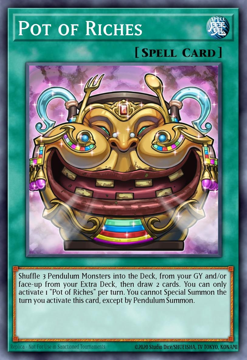 Pot of Riches, Legendary Dragon Decks LEDD-ENC20