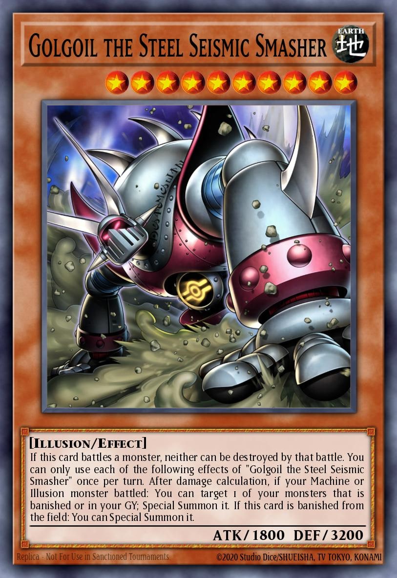 Golgoil the Steel Seismic Smasher, Legacy of Destruction LEDE-EN026