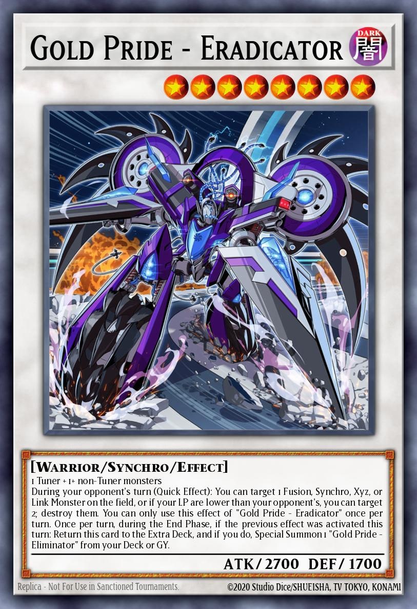 Gold Pride - Eradicator, Legacy of Destruction LEDE-EN041