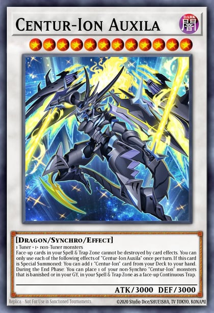 Centur-Ion Auxila (Quarter Century Secret Rare), Legacy of Destruction LEDE-EN042