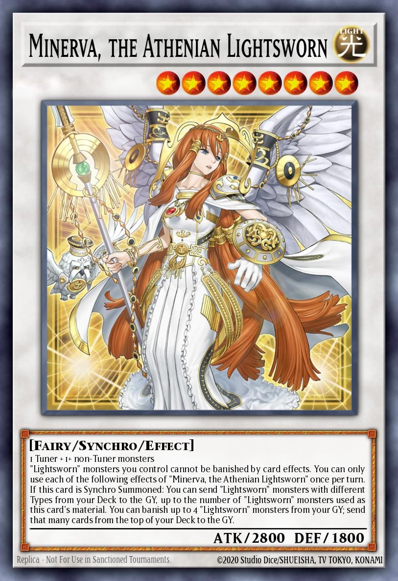 Minerva, the Athenian Lightsworn, Legacy of Destruction LEDE-EN043