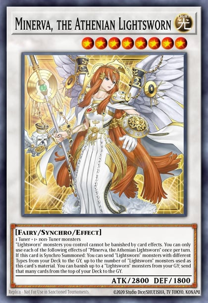 Minerva, the Athenian Lightsworn, Legacy of Destruction LEDE-EN043