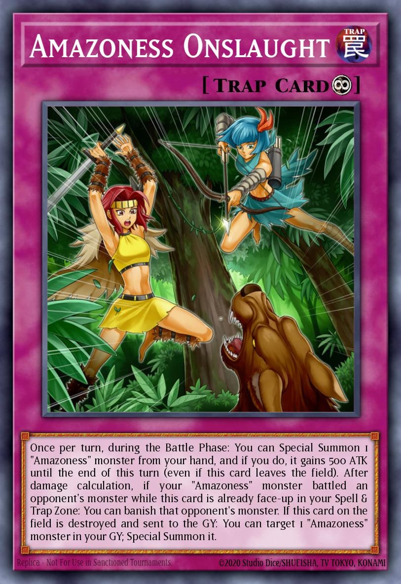 Amazoness Onslaught, Legendary Duelists LEDU-EN011