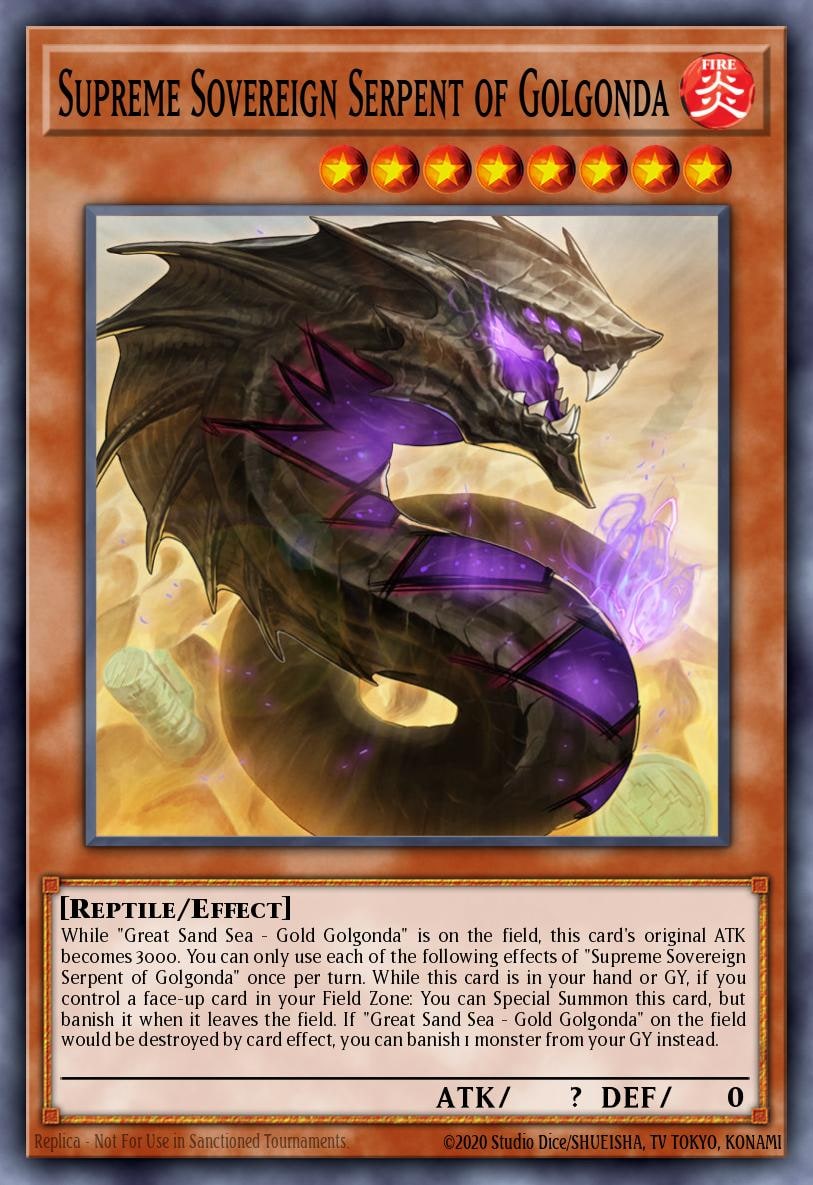 Supreme Sovereign Serpent of Golgonda, Lightning Overdrive LIOV-EN004