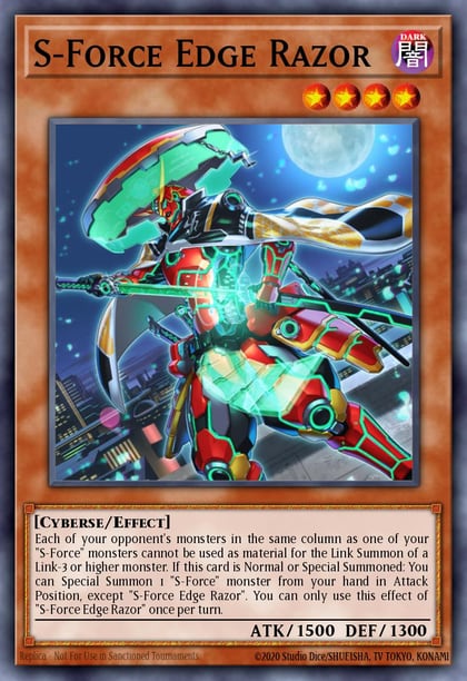 S-Force Edge Razor, Lightning Overdrive LIOV-EN015