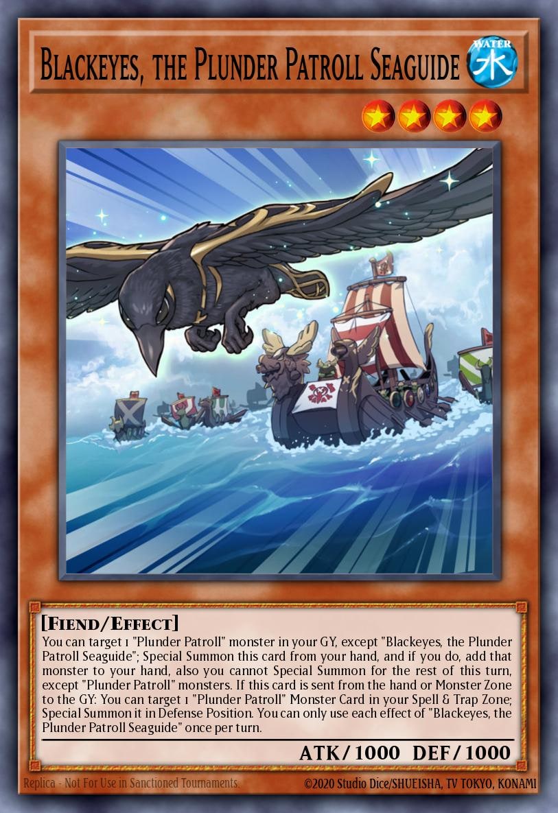 Blackeyes, the Plunder Patroll Seaguide, Lightning Overdrive LIOV-EN018
