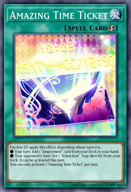 Amazing Time Ticket, Lightning Overdrive LIOV-EN056
