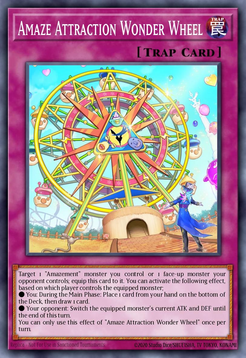 Amaze Attraction Wonder Wheel, Lightning Overdrive LIOV-EN072
