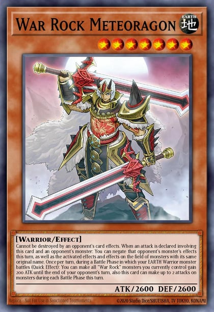 War Rock Meteoragon, Lightning Overdrive LIOV-EN088