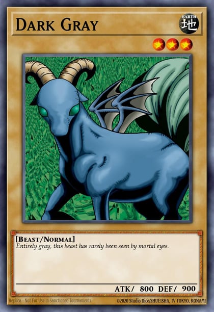 Dark Gray, The Legend of Blue Eyes White Dragon LOB-011