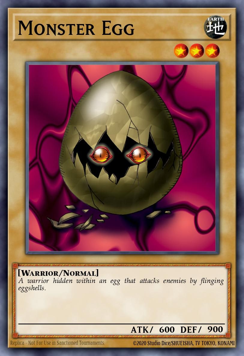 Monster Egg, The Legend of Blue Eyes White Dragon LOB-017