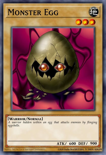 Monster Egg, The Legend of Blue Eyes White Dragon LOB-017