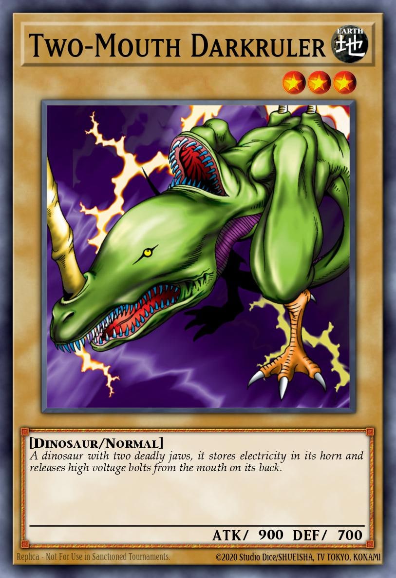 Two-Mouth Darkruler, The Legend of Blue Eyes White Dragon LOB-030