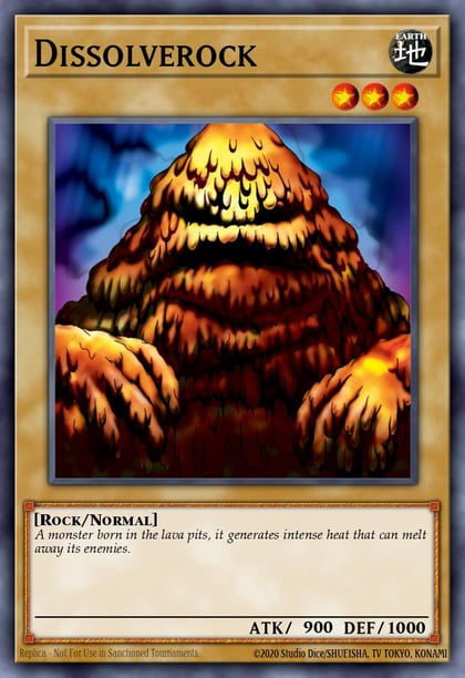 Dissolverock, The Legend of Blue Eyes White Dragon LOB-031