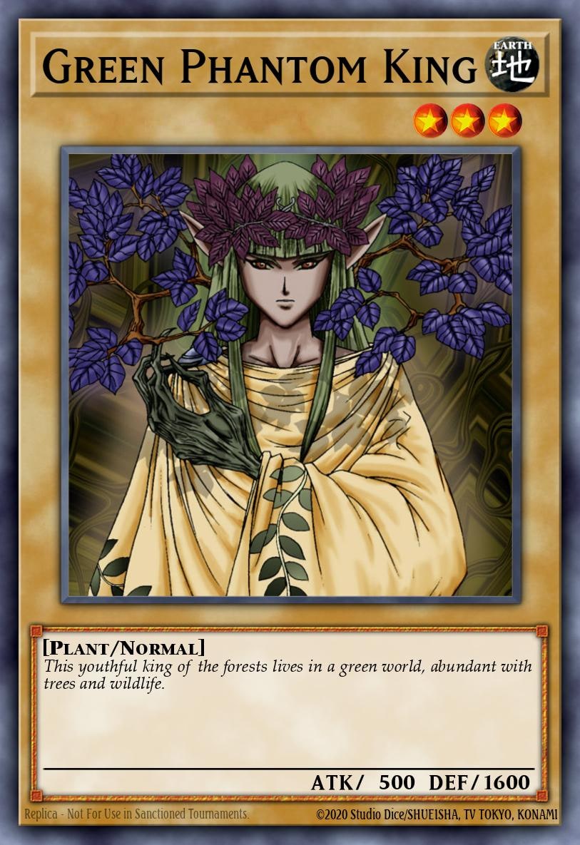 Green Phantom King, The Legend of Blue Eyes White Dragon LOB-034