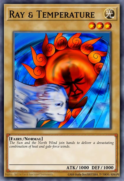 Ray & Temperature, The Legend of Blue Eyes White Dragon LOB-035
