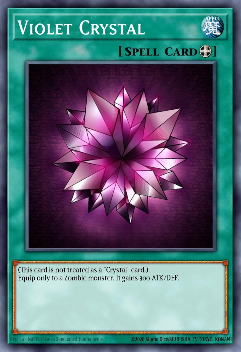 Violet Crystal, The Legend of Blue Eyes White Dragon LOB-042