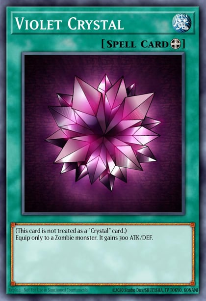 Violet Crystal, The Legend of Blue Eyes White Dragon LOB-042