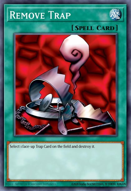 Remove Trap, The Legend of Blue Eyes White Dragon LOB-060