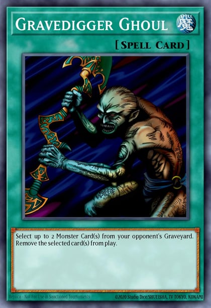 Gravedigger Ghoul, The Legend of Blue Eyes White Dragon LOB-065