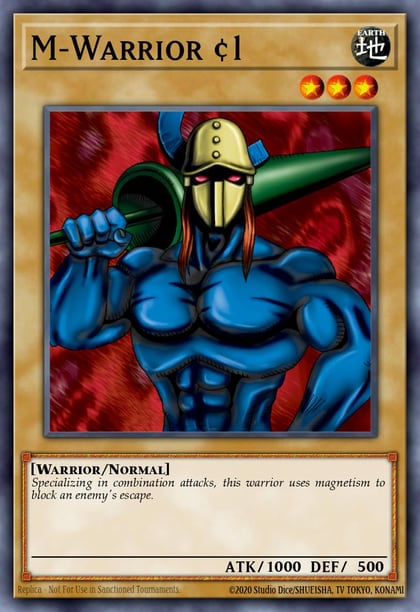 M-Warrior #1, The Legend of Blue Eyes White Dragon LOB-076