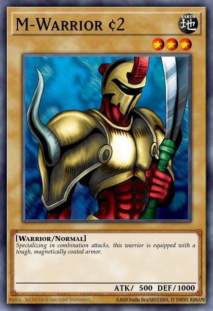 M-Warrior #2, The Legend of Blue Eyes White Dragon LOB-077