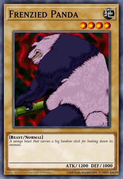 Frenzied Panda, The Legend of Blue Eyes White Dragon LOB-081