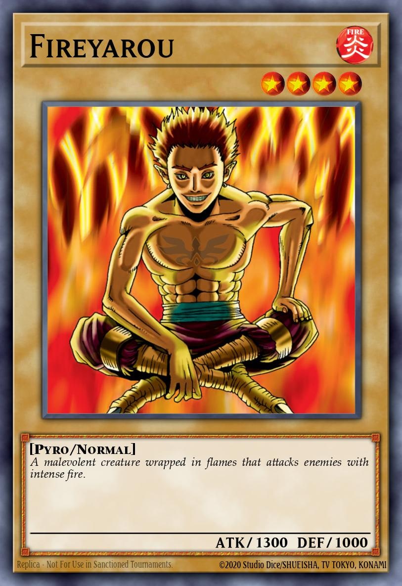 Fireyarou, The Legend of Blue Eyes White Dragon LOB-085