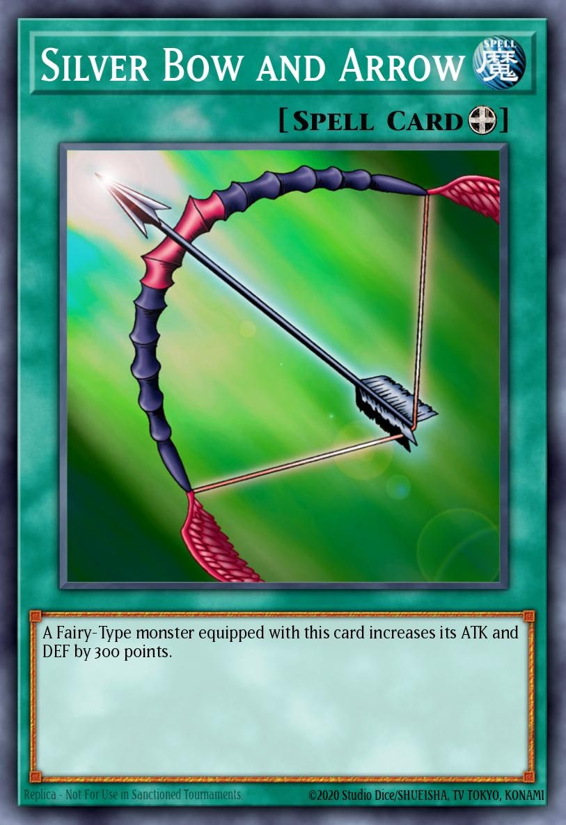 Silver Bow and Arrow, The Legend of Blue Eyes White Dragon LOB-091