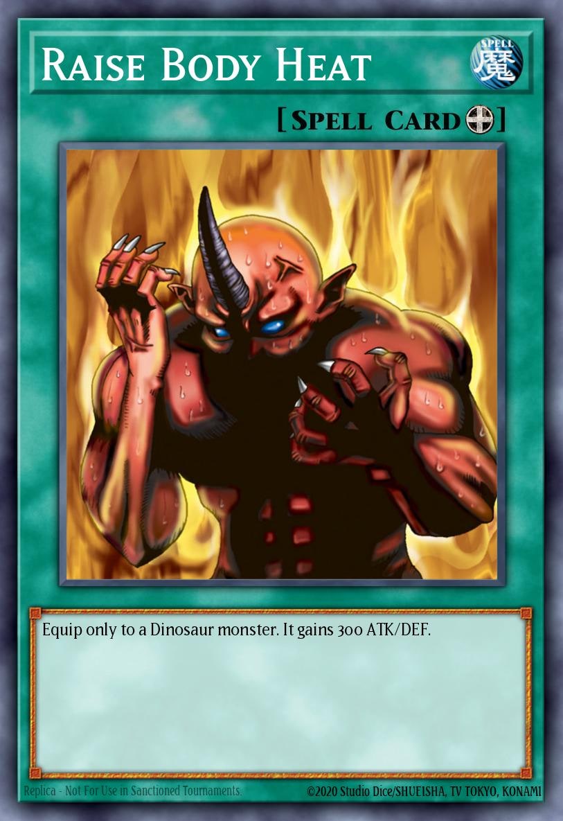 Raise Body Heat, The Legend of Blue Eyes White Dragon LOB-097