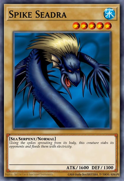 Spike Seadra, The Legend of Blue Eyes White Dragon LOB-103