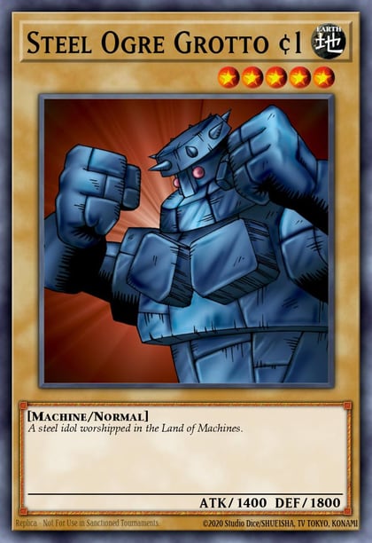 Steel Ogre Grotto #1, The Legend of Blue Eyes White Dragon LOB-112
