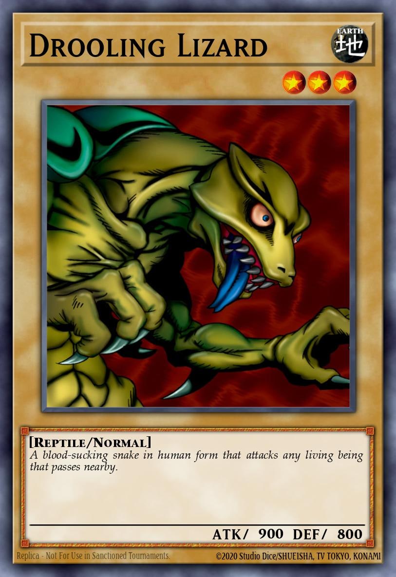 Drooling Lizard, The Legend of Blue Eyes White Dragon LOB-115