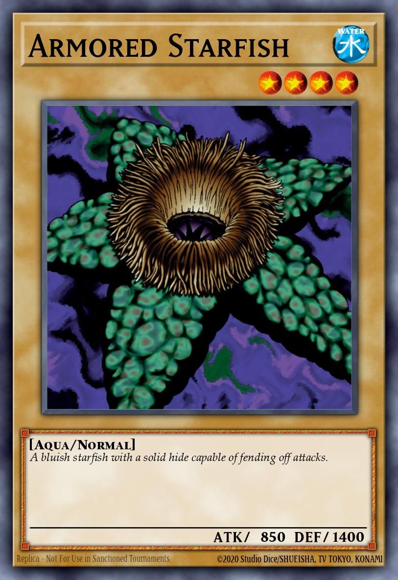 Armored Starfish, The Legend of Blue Eyes White Dragon LOB-116