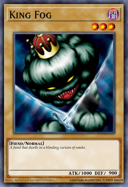 King Fog, Legend of Blue Eyes White Dragon (Worldwide English) LOB-EN036