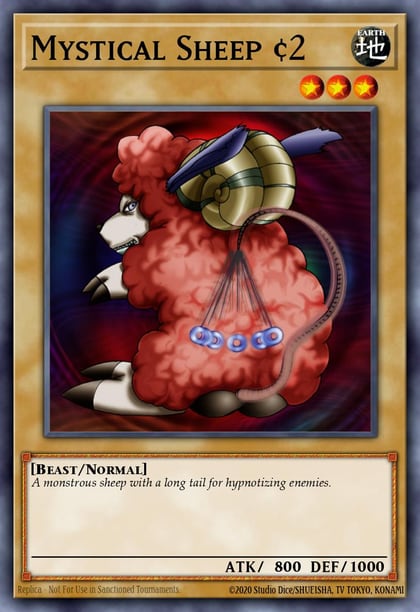 Mystical Sheep #2, Legend of Blue Eyes White Dragon (Worldwide English) LOB-EN037