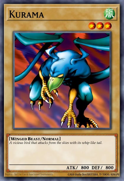 Kurama, Legend of Blue Eyes White Dragon (Worldwide English) LOB-EN039