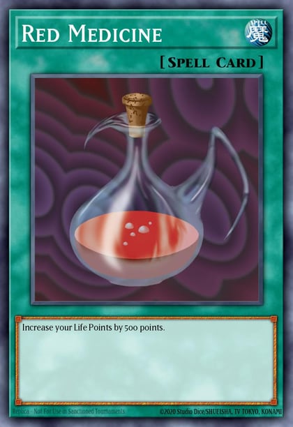 Red Medicine, Legend of Blue Eyes White Dragon (Worldwide English) LOB-EN054