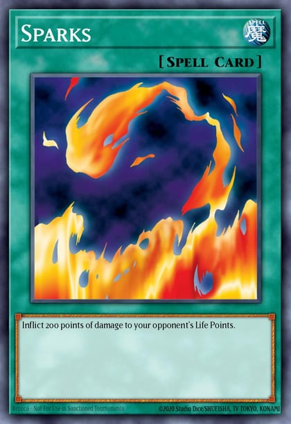 Sparks, Legend of Blue Eyes White Dragon (Worldwide English) LOB-EN055