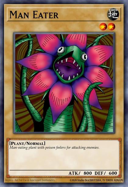Man Eater, Legend of Blue Eyes White Dragon (Worldwide English) LOB-EN075