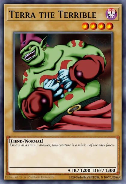 Terra the Terrible, Legend of Blue Eyes White Dragon (Worldwide English) LOB-EN080