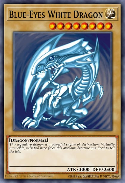 Blue-Eyes White Dragon, Legend of Blue Eyes White Dragon (25th Anniversary Edition) LOB-EN001